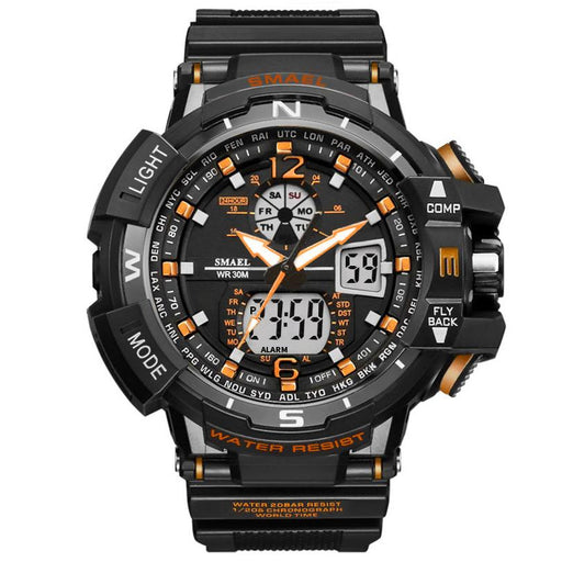 Modern Sport Watch For Men and Woman With LED Digital Quartz Display Men's Top Brand Luxury Digital-watch Relogio Masculino In Army Military Popular Design Waterproof 50M