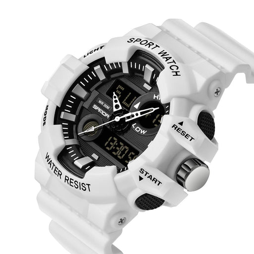 Sport Men Watches White G style Watch In LED Digital Style Waterproof 30M Casual Luxury Elegant Style  Relogios masculino