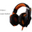 NEW STEVVEX Modern G2000 G9000 Gaming Headsets Big Headphones with Light Mic Stereo Earphones Deep Bass for PC Computer, Laptop and Gaming