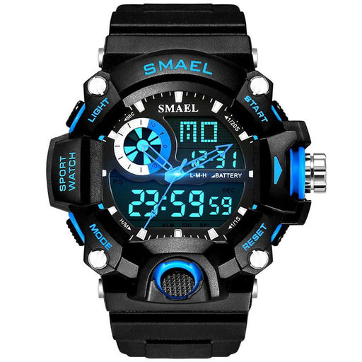 Sport Famous Watch for Men Military Army Watch With Led Digital Display Analog Shock and Alarm clock and Night Mode