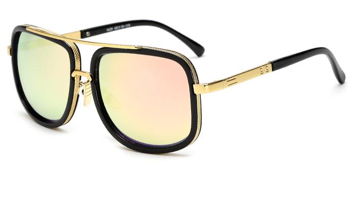 Luxury Modern Oversized Men and Woman Unisex Luxury Polarized  Sunglasses  Square Retro Oculos de sol  Sunglasses With  UV400 Prozection and Gradient  Mirror Eyewear Glasses