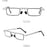 Anti-Light Reading Glasses Metal Foldable Presbyopia Eyewear With Case Thin Magnifying Glasses  Safety Glasses With Clear Anti Fog Scratch Resistant Wrap-Around Lenses No-Slip Grips Glasses For Men Women+3+3.5+4