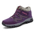 Winter Outdoor Casual Shoes Non-slip Warm Soft Cotton Shoes Mens Comfortable Snow Shoes Lightweight Low-Top Sneakers Non-Slip Wear-Resistant For Outdoor Walking Camping