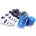 Baby Solid Color Soft-soled Hollow Toddler Sandals Summer Newborn 0-18M Infant Baby Girls Boys Shoes Solid Non-slip Shoes