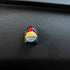 2 Pcs Simple Car Small Hooks Cartoon Decorative Cute Car Dashboard Hook Mini Hanger for Mask Heart Adhesive Hook for Hat Coat Towel Wall Hanging Multi Vehicle Sticky Hooks Durable Holder Automobile Styling Interior Organizer Ornaments Hook