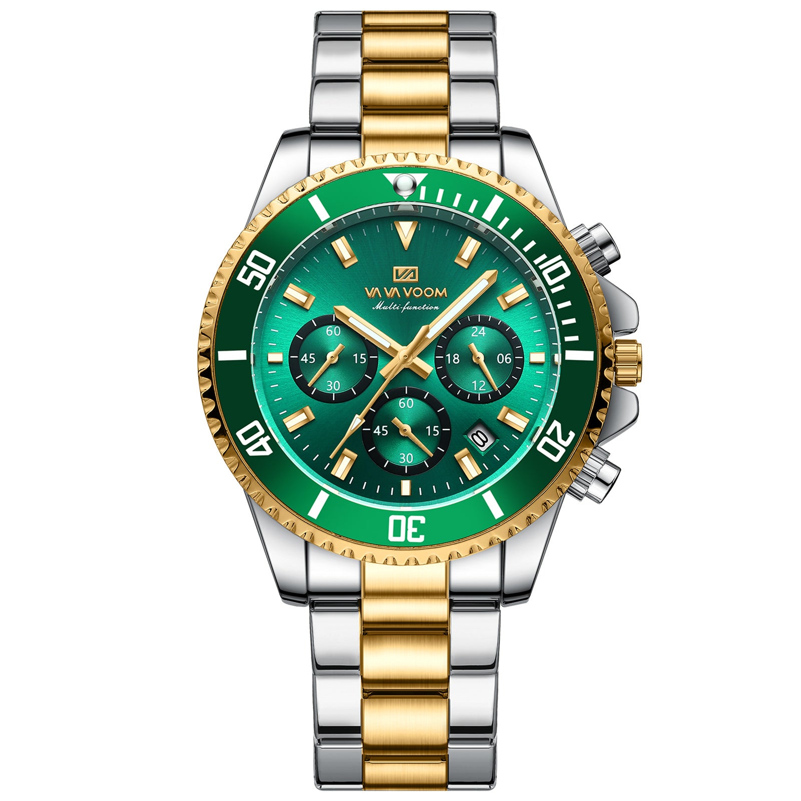 TREND New Men's Elegant Watch Waterproof And Scratch Resistant Stylish Stainless Steel Durable Wrist Watch