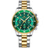 TREND New Men's Elegant Watch Waterproof And Scratch Resistant Stylish Stainless Steel Durable Wrist Watch
