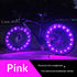 20 LED Bike Cycling Rim Lights Wheel Spoke Light String Strip Lamps Waterproof Bicycle Light Decoration Accessories Waterproof LED Bike Spoke Lights For Adult Bike Beautiful Night Bike Decoration