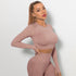 NEW Long Sleeves Push Up Sports Tops Fitness For Women And Girls Sport Female Sport Gym Top Padded Gym Brassiere Sports