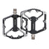 Bicycle Pedal Non-Slip  Bike Pedals Aluminum Alloy Flat Platform Applicable Waterproof Cycling Accessories Bike Pedals Road Bicycle Pedals Cleats Set Clipless Pedals Compatible With Road Bikes
