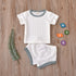 Two-piece Set For Infants And Toddlers Baby Modern Newborn Infant Kids Baby Girl Romper Jumpsuit Outfit Playsuit Clothes Set For Kid