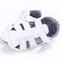 Baby Solid Color Soft-soled Hollow Toddler Sandals Summer Newborn 0-18M Infant Baby Girls Boys Shoes Solid Non-slip Shoes