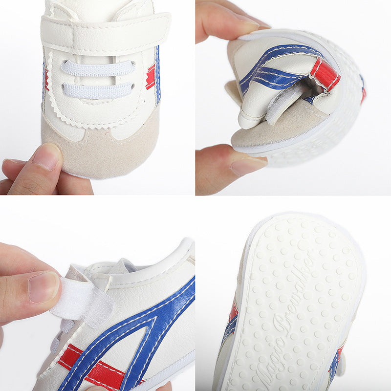 Stylish Baby Soft Breathable Shoes Unisex Comfortable Boots For Children Perfect Gift For KidsRubber Sole Non-slip Toddler Shoes Baby's Shoes Baby's Shoes