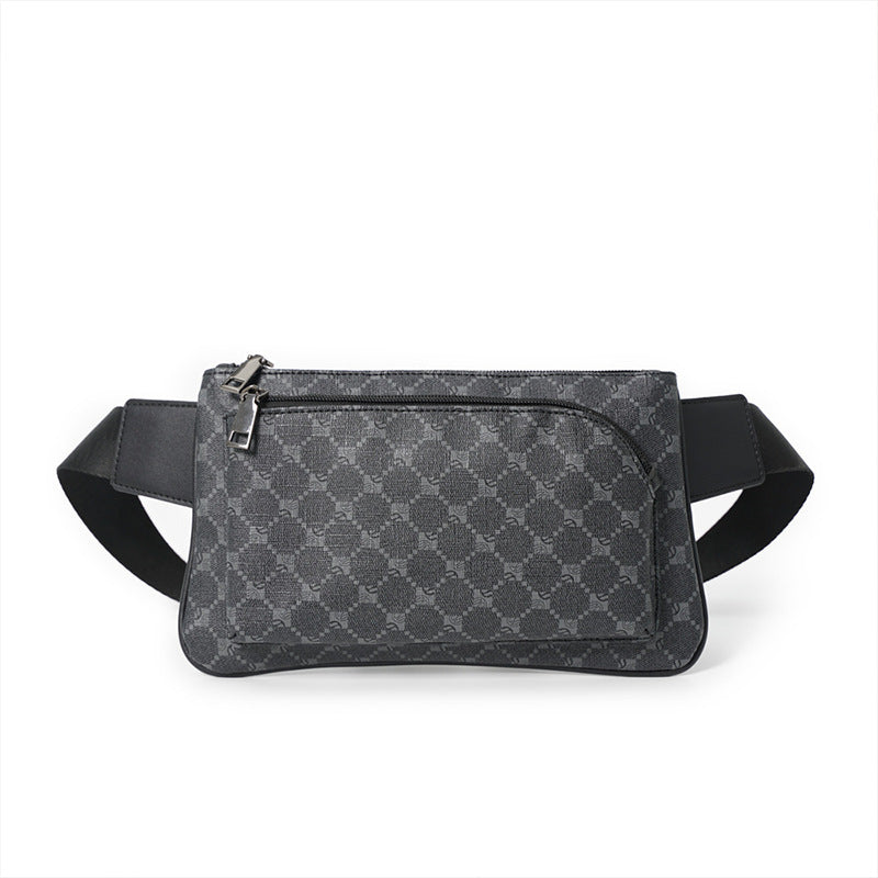 Unisex Fashion Men's Versatile Waist Crossbody Chest Crossbody Phone Bag For Men Luxury Black Fanny Pack Women Belt Bag Waist Purse Cross Body Bag Bum Fashionable Waist Bag For Traveling