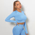 NEW Long Sleeves Push Up Sports Tops Fitness For Women And Girls Sport Female Sport Gym Top Padded Gym Brassiere Sports