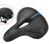 Unisex Soft Rubber Bike Saddle Dual Shock Absorbing Mountain Bicycle Cushion Pad Breathable Comfortable Bike Seat Cushion Bicycle Seat For Men Women With Dual Shock Absorbing Ball Memory Foam Waterproof Wide Bicycle Saddle Fit