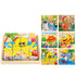 Nine Blocks Six-sided 3D Wooden Cube Puzzle Toys Wood Hexahedron 3D Building Block Puzzle For Children Aged 3 4 5 6  For Children Kids Educational Toys Funny Games