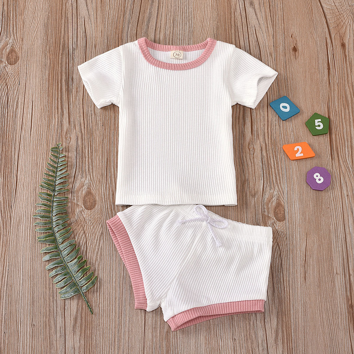 Two-piece Set For Infants And Toddlers Baby Modern Newborn Infant Kids Baby Girl Romper Jumpsuit Outfit Playsuit Clothes Set For Kid