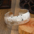 Big Elegant Luxury Amazing Classic Fashion Flower Metal Tibetan Indian Silver Vintage Retro Fashion Cuff Bracelet Bangle For Woman With Details of Animals