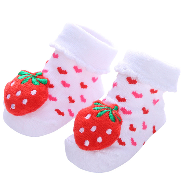Colorful Newborn Cotton Cartoon Cute Anti Slip Sock Toddler Baby Comfortable Socks Shoes Elastic Soft Socks