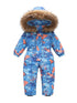 Modern Trend NEW Children's Clothing Jacket Snow Wear Coat Jumpsuit for Girls And Boys Winter Ski Suit For Kids