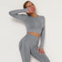 NEW Long Sleeves Push Up Sports Tops Fitness For Women And Girls Sport Female Sport Gym Top Padded Gym Brassiere Sports