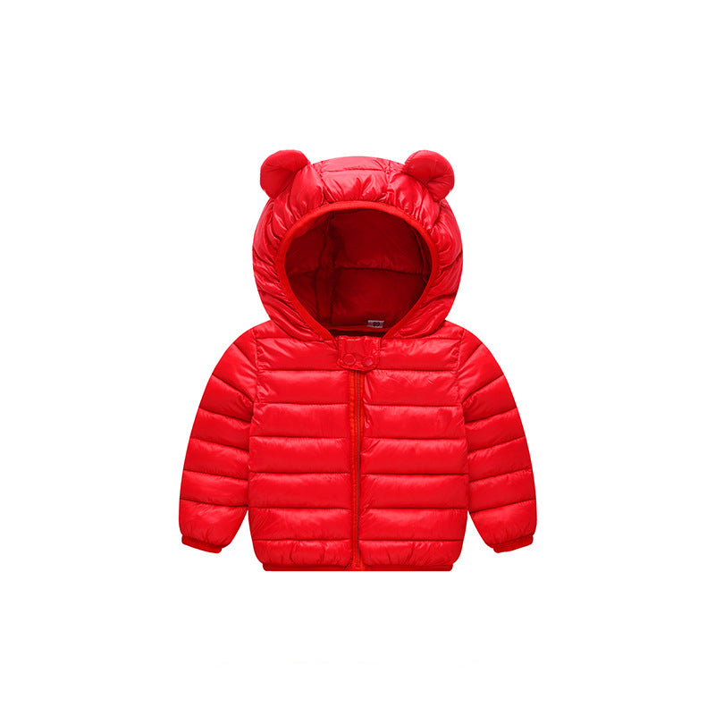 Modern Jacket Autumn Winter Baby Girls Jacket For Baby Coat Kids Warm Hooded Outerwear For Baby Boys Clothes Newborn Jacket