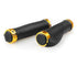 Bicycle Grip Handlebar End Cap Aluminium Alloy Lock Mountain Handle Bar Grip Bike Anti-Skid Rubber Bicycle Skid-Proof Grips New Generation Bike Handlebar Grip Soft Gel Inserts Shock Resistance Ergonomics Comfort Design