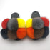 New SeasonSummer Women Slippers Faux Fur Slides For Women Fluffy Slippers House Shoes Woman Slippers Open Toe Fuzzy Fur Slippers Girls Fluffy House Slides Outdoor Indoor Slippers