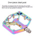 Bicycle Pedal Non-Slip  Bike Pedals Aluminum Alloy Flat Platform Applicable Waterproof Cycling Accessories Bike Pedals Road Bicycle Pedals Cleats Set Clipless Pedals Compatible With Road Bikes