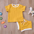 Two-piece Set For Infants And Toddlers Baby Modern Newborn Infant Kids Baby Girl Romper Jumpsuit Outfit Playsuit Clothes Set For Kid