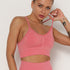 New Beautiful Back Seamless Sports TOP Vest Push Up Sports Tops Fitness For Women And Girls Sport Female Sport Gym Top Padded Gym Brassiere Sports