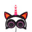 Luxury New Popular Esonstyle Kids Headphones Over Ear with LED Glowing Cat Ears,Safe Wired Kids Headsets 85dB Volume Limited, Food Grade Silicone, 3.5mm Aux Jack, Cat-Inspired Purple Headphones for Girls and Kids