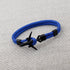 Modern Fashion Airplane Anchor Bracelets Men Charm Rope Chain Paracord Bracelet Women Male Air Force Style Wrap Metal Sport Hook Gift