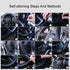 Genuine Leather Car Steering Wheel Cover Soft Anti slip Steering-Wheel Braid Cowhide Braid With Needles Thread Leather Steering Wheel Cover Heavy Duty Pure Cowhide Steering Wheel Cover, Genuine Leather Steering Wheel Cover (Copy)