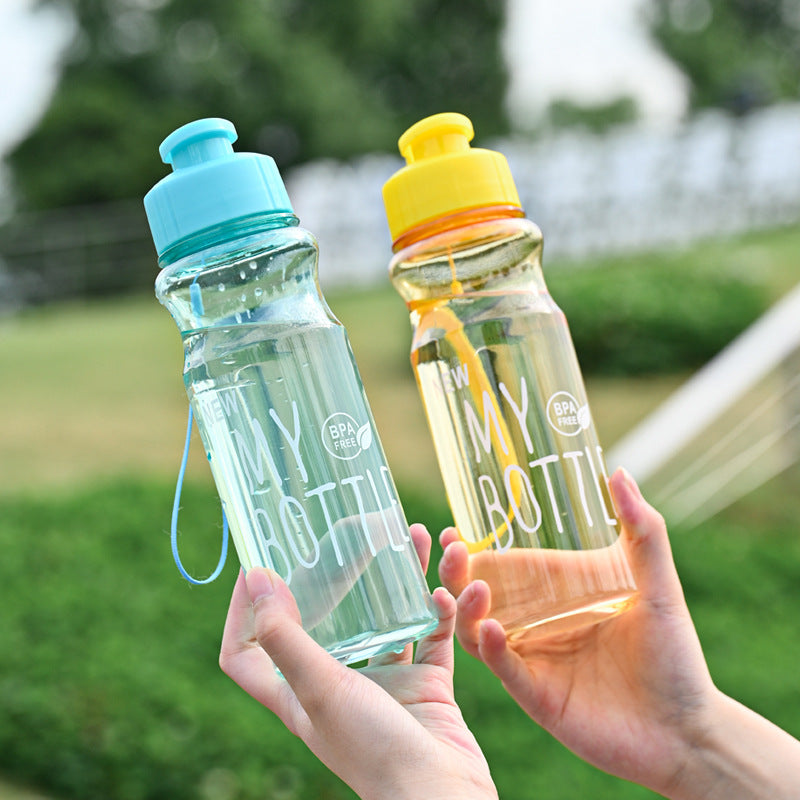 550ML Girl  Water Bottle Large Capacity Straw Cup Motivational Sports Water Bottles Time Marker Leak-proof  Fitness Drinking Large Capacity Water Bottle with Straw Time Scale Reminder Leakproof Gradient Space Cup for Outdoor Sports Fitness For Sports