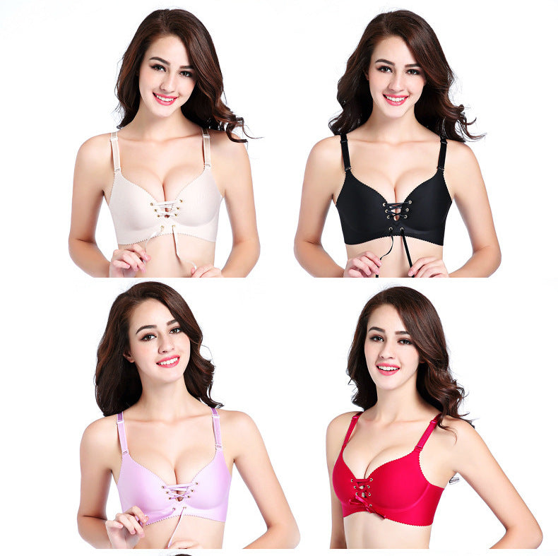 New Trendy Seamless Bras For Women Fashion Push Up Bra Wire Free Lingerie 3/4 Cup Bralette Cotton Underwear Brassiere