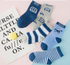 6 Pairs Cotton Children's Anti-slip Low Cut Floor Socks With Rubber Grips For Boys And Girls