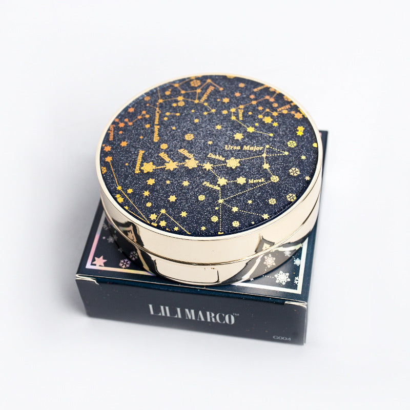 Cute Portable Couple Contact Lenses Box Stars Moon Black With Mirror Contact Lens Case For Women Kit Holder Eyewear Remover Tool Solution Bottle Contact Lens Cleaner Convenient Contact Lenses Case Kit Full Range Of Tools