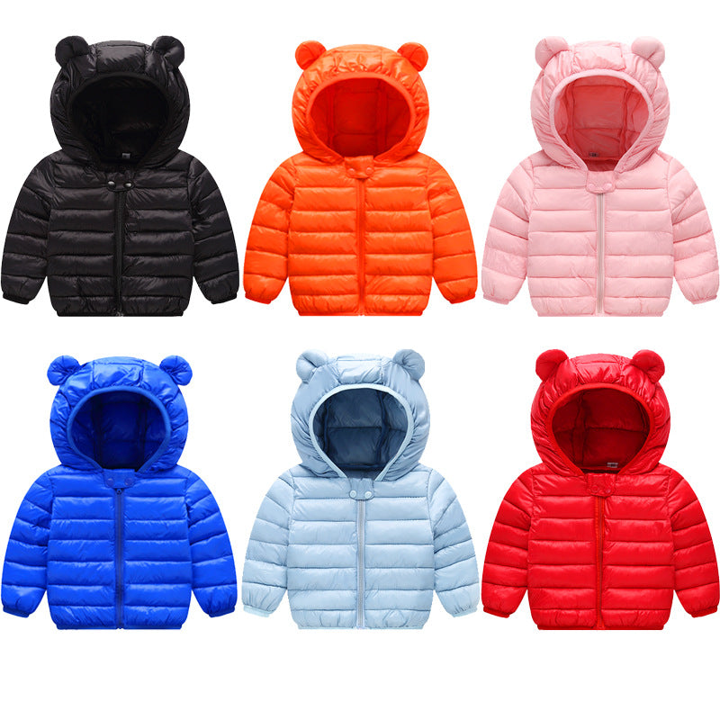 Modern Jacket Autumn Winter Baby Girls Jacket For Baby Coat Kids Warm Hooded Outerwear For Baby Boys Clothes Newborn Jacket