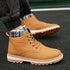 Business Soft Mens Boots Winter Shoes Waterproof Snow Boots With Warm Plush Winter Footwear Casual Boots Winter Hiking Boots Lining Outdoor Anti Slip Outdoor Sport Shoes