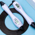 Built-in Rolling Pin Counter Jump Rope Skipping Rope Speed Rope For Boxing Jumping Training Lose Weight Fitness Digital Weight Calories Time Setting Skipping Rope With Counter For Indoor And Outdoor Exercise