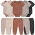 5pcs/ Set Solid Bodysuits Pants Baby Boy Clothes Clothing Sets 0-12M  Unisex Newborn Baby Pajamas Romper Jumpsuit For Boys and Girls Kids