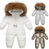 Modern New Winter Baby Universal Snowsuit Jacket And Coats For Babies Boys and Girls Windproof Jacket