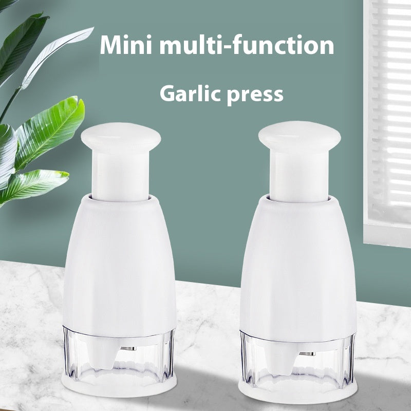 Multifunctional Hand Pressure Cutting Onion Cutter White Kitchen Slicer Pressing Food Chopper Cutter Vegetable Cooking Tool High Quality Easy Use Kitchen Gadgets