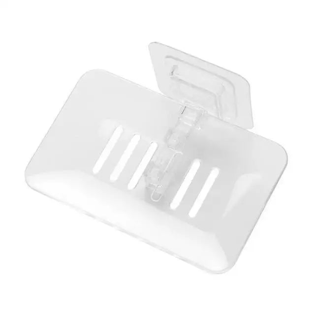 1PC Bathroom Shower Soap Box Dish Storage Plate Tray Holder Case Wall - mounted Soap Holder Housekeeping Container Soap