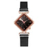 2021 Stylish Luxury Magnet Buckle Watch Ladies Quartz Wrist Watch With Bracelet Gift - Watches for Women and Girls - ALLURELATION - Best choice for the gift, best quality watches, Best Selling Watches, casual and fashionable watches, casual and occasional watches, cute ladies watches, fancy gift, Fashion watch, gift for birthday, gift for the anniversary, Magnet buckle watch, Stylish watches, Watch and bracelet set - Stevvex.com