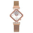 2021 Stylish Luxury Magnet Buckle Watch Ladies Quartz Wrist Watch With Bracelet Gift - Watches for Women and Girls - ALLURELATION - Best choice for the gift, best quality watches, Best Selling Watches, casual and fashionable watches, casual and occasional watches, cute ladies watches, fancy gift, Fashion watch, gift for birthday, gift for the anniversary, Magnet buckle watch, Stylish watches, Watch and bracelet set - Stevvex.com