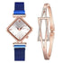 2021 Stylish Luxury Magnet Buckle Watch Ladies Quartz Wrist Watch With Bracelet Gift - Watches for Women and Girls - ALLURELATION - Best choice for the gift, best quality watches, Best Selling Watches, casual and fashionable watches, casual and occasional watches, cute ladies watches, fancy gift, Fashion watch, gift for birthday, gift for the anniversary, Magnet buckle watch, Stylish watches, Watch and bracelet set - Stevvex.com
