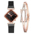 2021 Stylish Luxury Magnet Buckle Watch Ladies Quartz Wrist Watch With Bracelet Gift - Watches for Women and Girls - ALLURELATION - Best choice for the gift, best quality watches, Best Selling Watches, casual and fashionable watches, casual and occasional watches, cute ladies watches, fancy gift, Fashion watch, gift for birthday, gift for the anniversary, Magnet buckle watch, Stylish watches, Watch and bracelet set - Stevvex.com